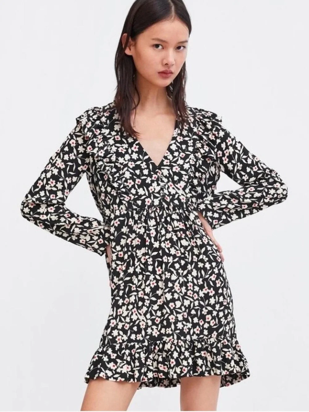 little black dress women's Ovard Black Mini Dress - 10